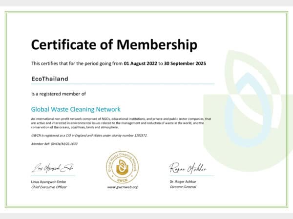 Ecothailand certification